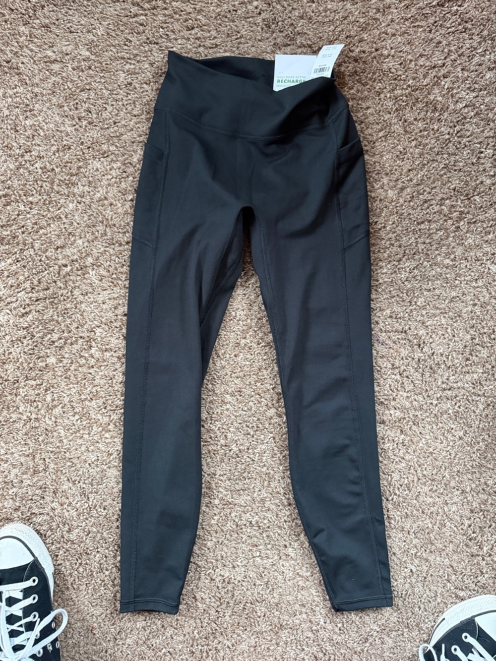 Gilly Hicks Black High-Rise Leggings